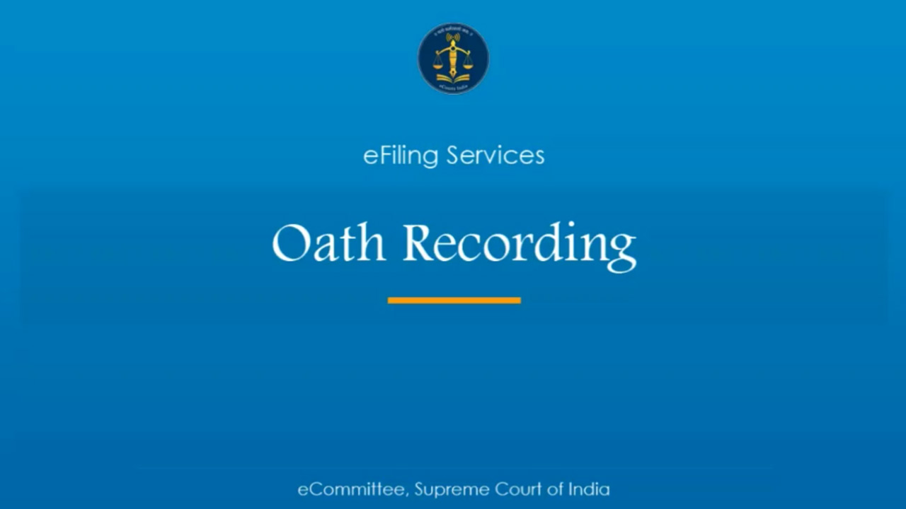 Video recording of Oath