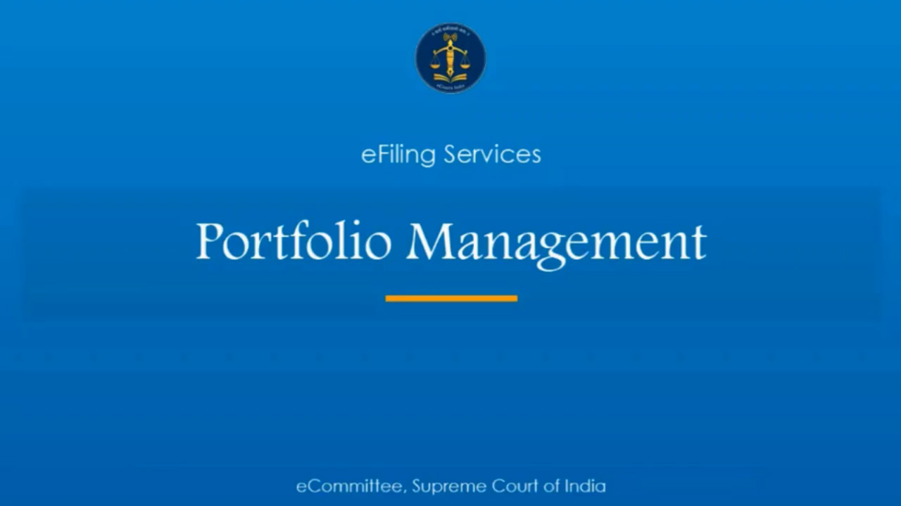 Portfolio management